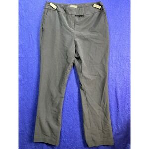 [Office] Womens Covington Essentials Straight Leg Dress Pants 10 Navy Blue